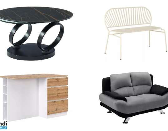 Lot de 34 unités de Mobilier   Retours clients fonctionnels
