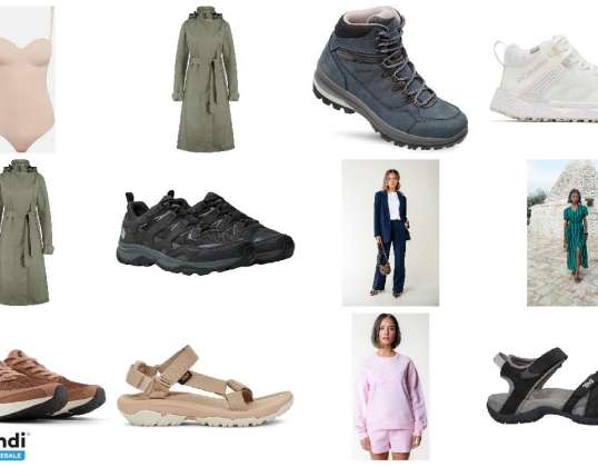 Lot de 498 unités de Mode et Chaussures   Retour client fonctionnel