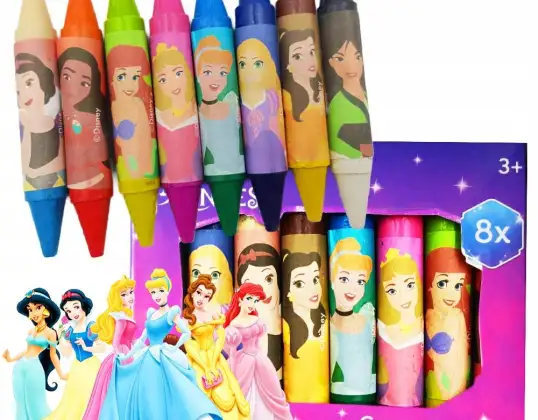 VAHA VÄRVIPLIIATSID KAHEPOOLSED DISNEY PRINESS VÄRVIPLIIATSID