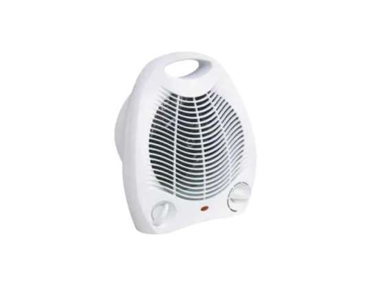 Fan heater Rosberg R51970G, 2000W, 3 operating modes, Thermostat, Cool function, White