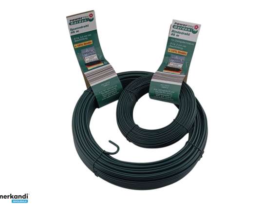 PowerTec Linka napinająca mix 3,5 mm / 2 mm – 46 m do montażu ogrodzeń z siatki drucianej