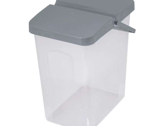 Container voor poeder of voer 10l BranQ grijs