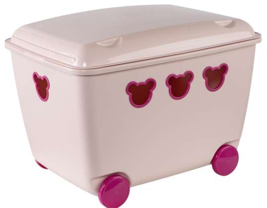 Lekerbeholder 55L BranQ Teddy rosa