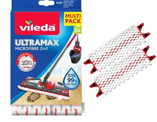 Mop-Ersatzteile Vileda Ultramax und Ultramat Turbo 2 Stück