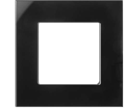 Glassramme Maclean enkel svart 86x86mm MCE730B