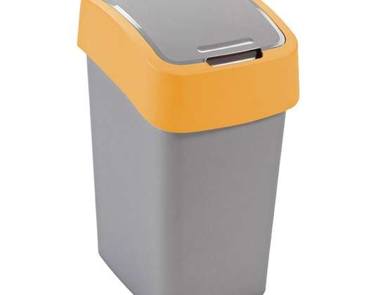 Kosz na śmieci Curver Flip Bin 25L pomarańczowy