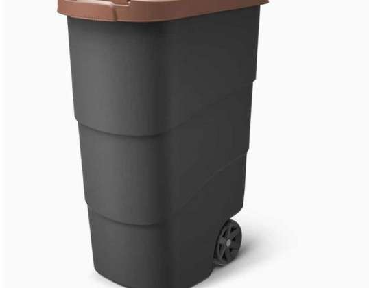 Mülltonne WHEELER 90 L  braun