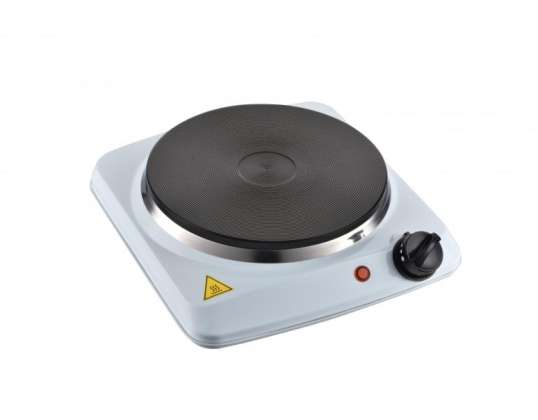 Rosberg Premium RP51445N, Electric Hot Plate, 1500W, Cast iron heating element 185mm., White