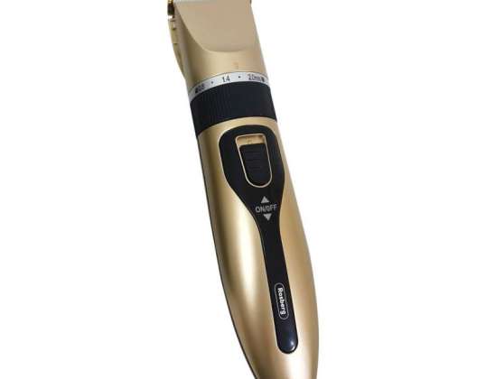 Hair clipper rechargeable Rosberg R51810K, USB, 5W, Champagne