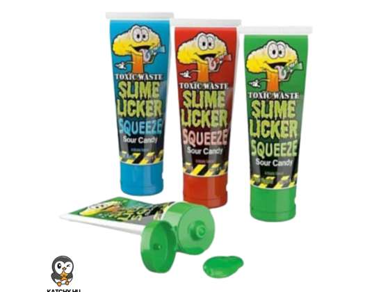 Токсичные отходы Слизь Licker Squeeze Кислые конфеты 70г