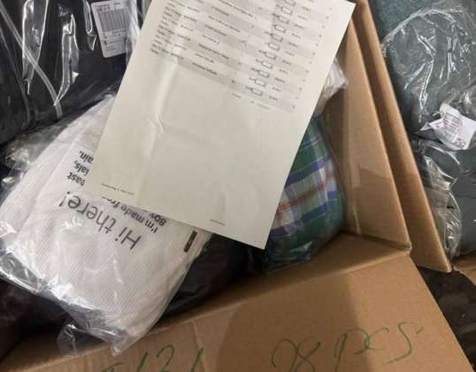 243 € Παρτίδα 131 – 28 τμχ Επιστροφές Παλετοειδών Mix Παλέτες Γυναίκες/Άνδρες, Α Εμπορεύματα Β Προϊόντα, Μάρκα Υπόλοιπο Απόθεμα Χονδρική, Ειδικά Είδη, Ένδυση