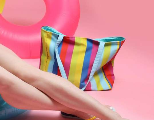 Beach Bags - branded colorful one pattern summer beach bags