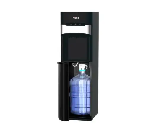 Oliver Voltz OV51449F Vanndispenser, 85-500W\10°-90°C, kompressorkjøling, Bunnmating, Svart