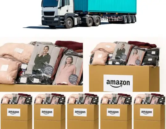 Amazon TEXTIL Nouveau CAMION PALETTE XXL GRADE A/B 32 0,74€ UNITÉ