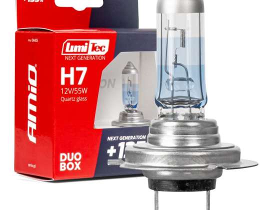 Halogenske žarnice h7 12v 55w lumitec naslednja generacija 135 duo amio 04405