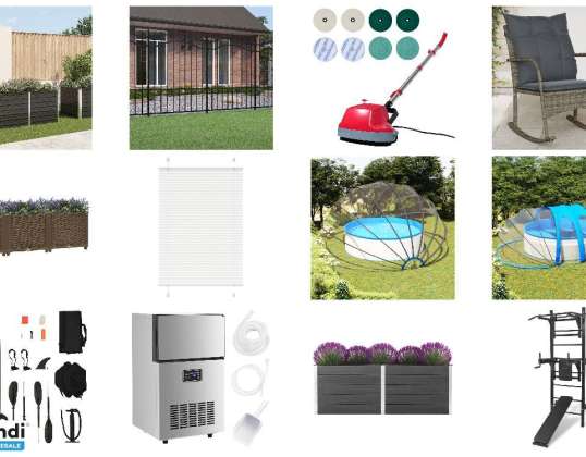 Lot de 568 unités Mobilier et autres   Non testé