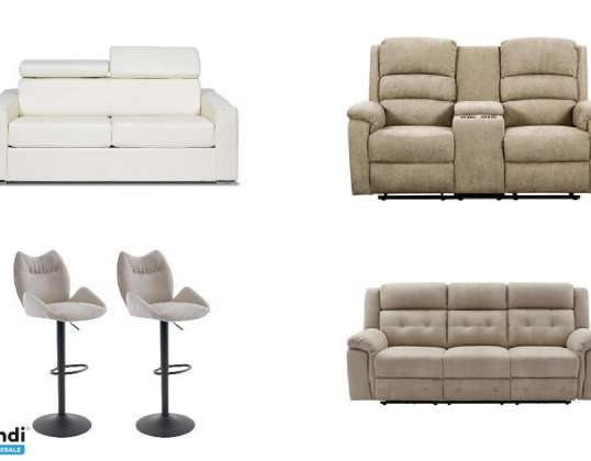 Lot de 27 unités de Mobilier   Retour client fonctionnel