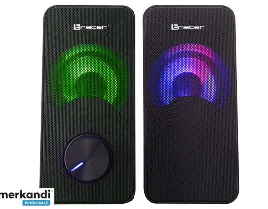 Enceintes TRACER 2.0 Loop RGB USB