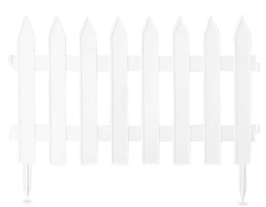 Garden Fence Garden Classic 3.5m White