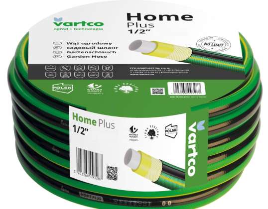 Manguera de jardín Vartco Home Plus 1/2&quot; 50m