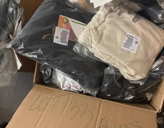 355 € Likusios atsargos, didmeninė prekyba kg, mišrūs padėklai, specialūs daiktai, padėklų prekės, naudotos prekės, B atsargos, A prekės, grąžinimas, moterys ir moterys Vyriško prekės ženklo mišinys, 50 vnt