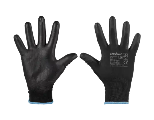 LEC RB 1016 10 Gants de travail en polyuréthane CS P002 r.9 L 10kpl.