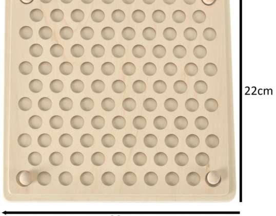 Pädagogisches Puzzle-Mosaik aus Montessori-Perlen 77 Teile