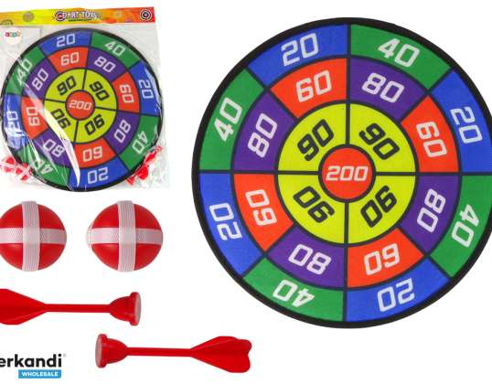 Darts Dartboard 2in1 Velcro Arcade Game