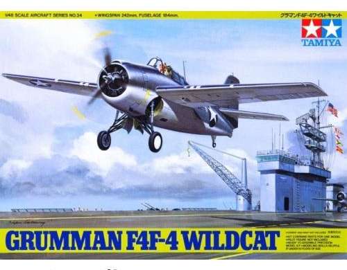 Plastmasas modeļa komplekts grumman f4f 4 wildcat