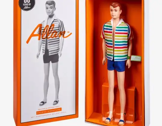 Barbie allan 60th Anniversary Collectible Doll