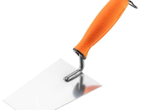 Trapezoidal Trowel. 140 mm. two-material handle