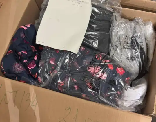 200 € - likusios atsargos, padėklų prekės, mišrūs padėklai, A atsargos, naudotos, B atsargos, grąžinimas, didmeninė prekyba, specialios prekės, prekės ženklo mišinys moterys &amp; Messrs