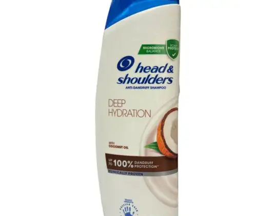 H&amp; S Shampoo 250 ml Kokosolie Anti-skæl Dyb Hydrering | Grossist