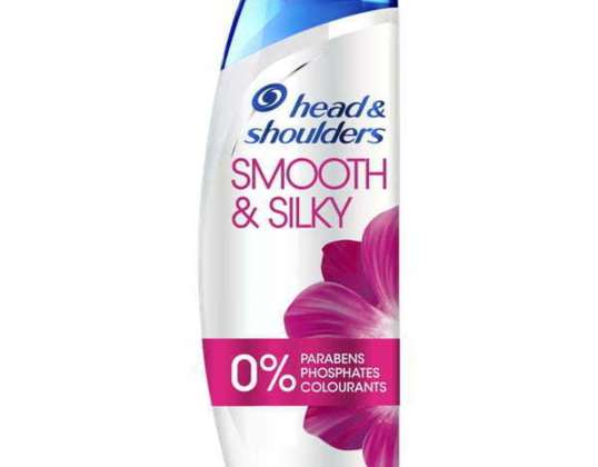 H&amp; S Шампунь 250 мл Smooth &amp; Шелковистый против перхоти | Мягкость | Оптом