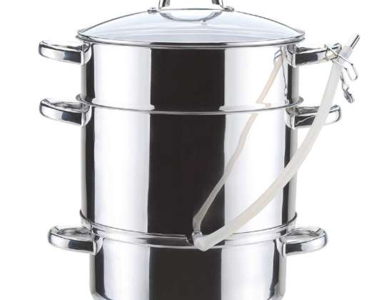 Fruit Juicer Rosberg R51260A, 8 liters, Induction, Inox