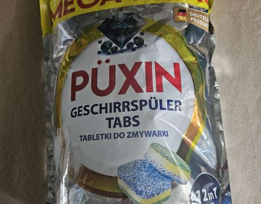 PASTILLES POUR LAVE-VAISSELLE PUXIN - MEGA PACK 60 pcs.