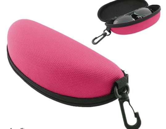 AG177I ÉTUI RIGIDE POUR LUNETTES ROSE