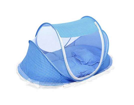 AG184E REISEBETT ZUSAMMENSETZUNG. BLAU