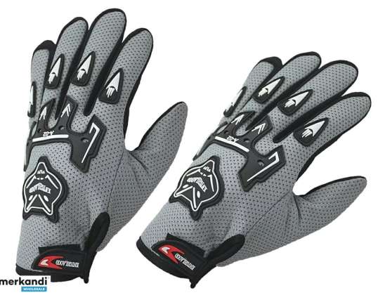 AG222B MOTORRADHANDSCHUHE GRAU