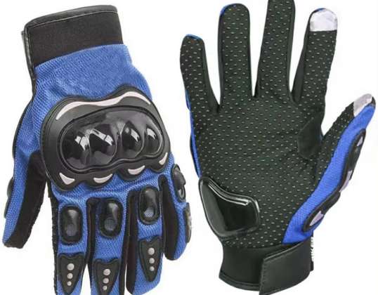 AG222D MOTORCYCLE GLOVES SIZE 222D L BLUE