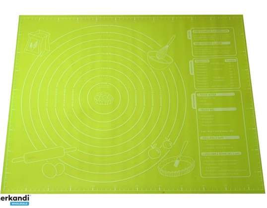 AG282B SILICONE TABLE 60X45CM GREEN