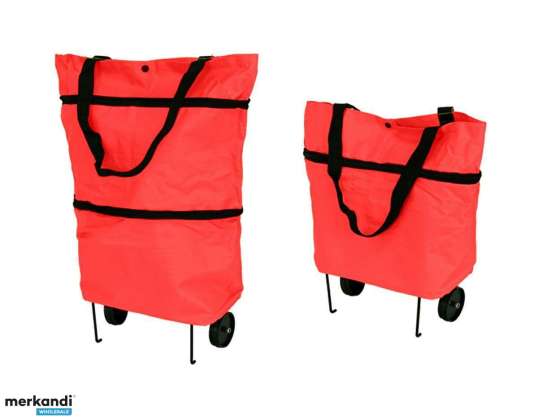 AG392A FOLDING BAG ON WHEELS RED