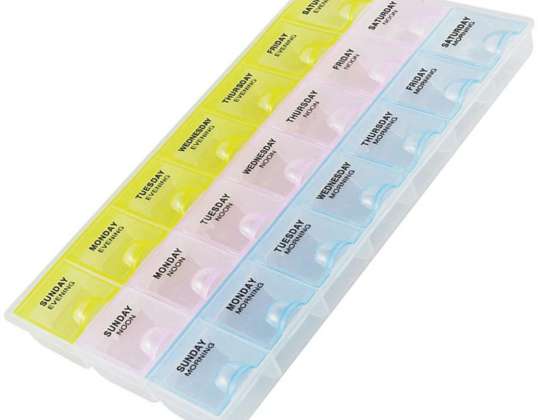 AG424A POJEMNIK NA LEKI ORGANIZER 7 DNI