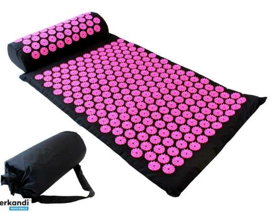 AG438L ACUPRESSURE MAT + PILLOW B-P