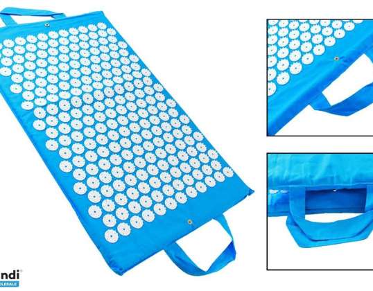 AG438N ACUPRESSURE MAT BLUE HANDLE