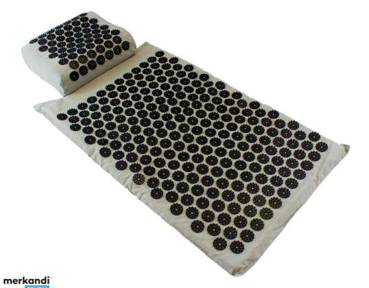 AG438P ACUPRESSURE MAT XXL GREY/BLACK