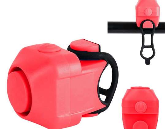 AG496C BICYCLE BELL ELECTRIC RED