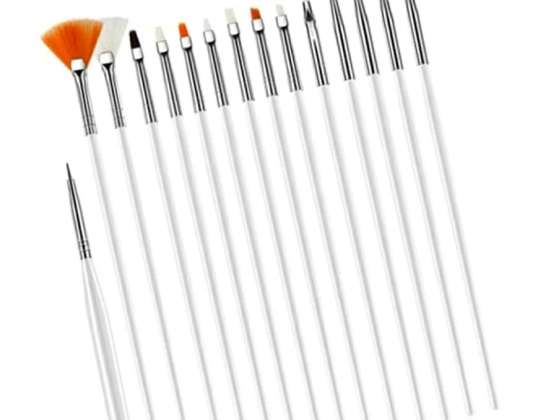 AG533A BRUSHES FOR DECORATIONS 15PCS
