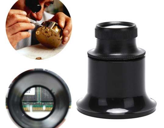 AG580 SIERADEN OOG VERGROOTGLAS 20X