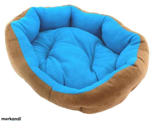 AG602 BETT MIT KISSEN 33X38 BLAU